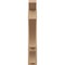 Ekena Millwork 6-in W x 32-in D x 38-in H Balboa Slat Rough Cedar Woodgrain TimberThane Outlooker, Primed Tan OUTUR060X32X38BOA24RCPR - alternate 6